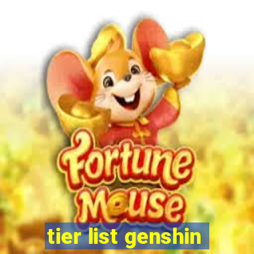 tier list genshin