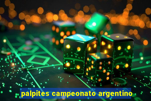 palpites campeonato argentino