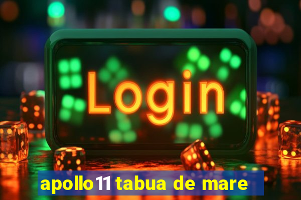 apollo11 tabua de mare