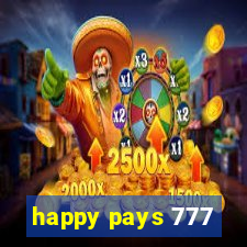 happy pays 777