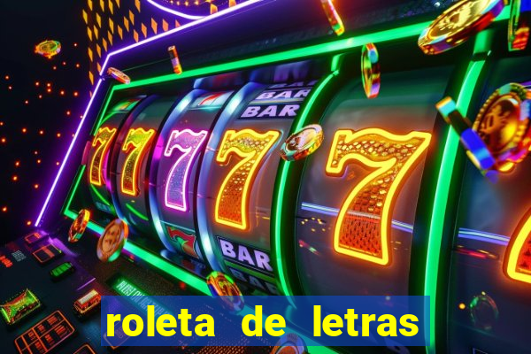 roleta de letras stop online