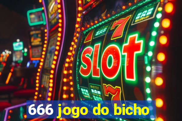 666 jogo do bicho