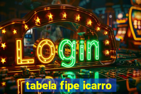 tabela fipe icarro