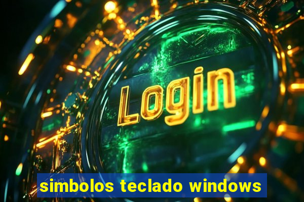 simbolos teclado windows