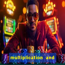multiplication and division bingo