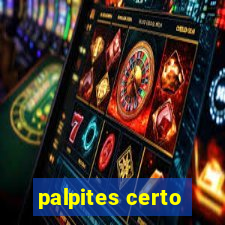 palpites certo