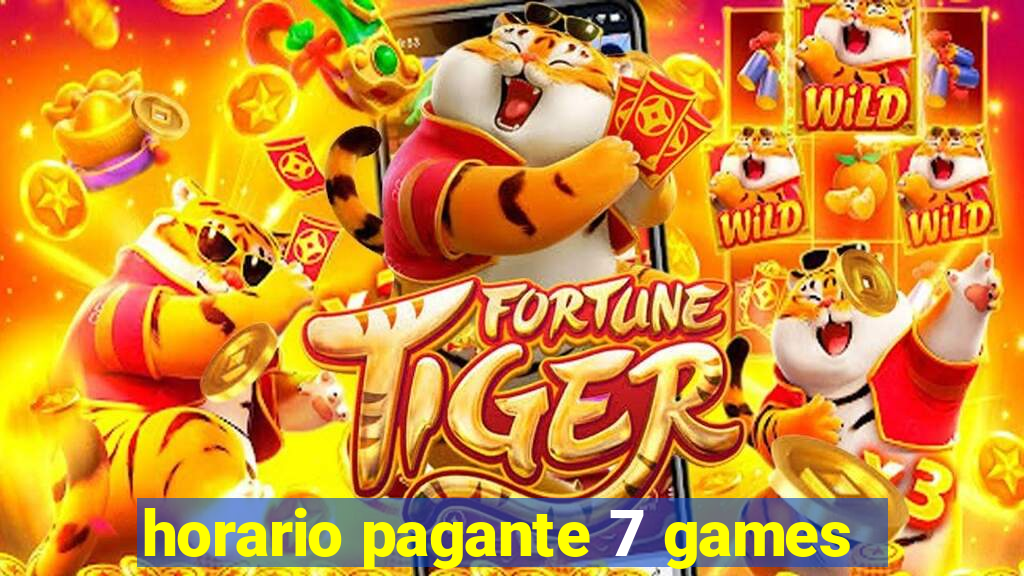 horario pagante 7 games