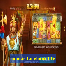 iniciar facebook lite