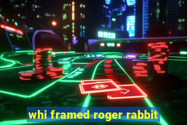 whi framed roger rabbit