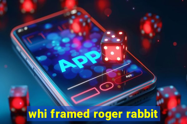 whi framed roger rabbit