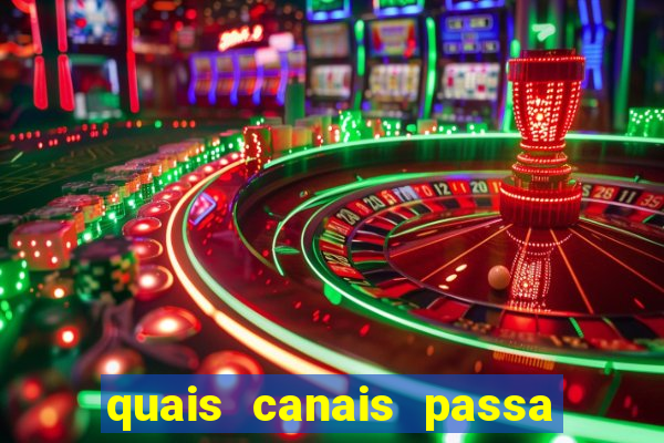 quais canais passa o jogo do inter hoje