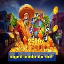 significado do sol