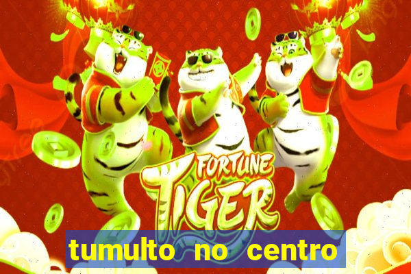 tumulto no centro de porto alegre hoje