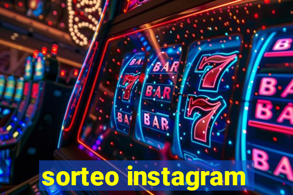 sorteo instagram