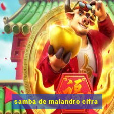 samba de malandro cifra