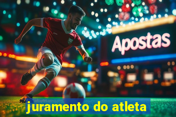 juramento do atleta