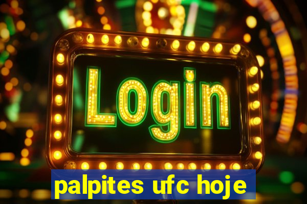 palpites ufc hoje