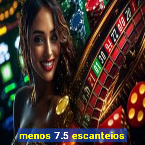 menos 7.5 escanteios