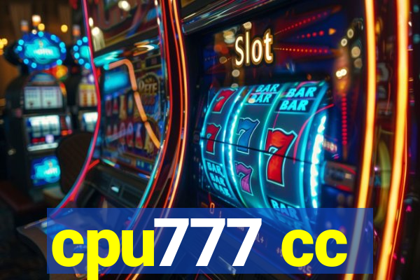 cpu777 cc