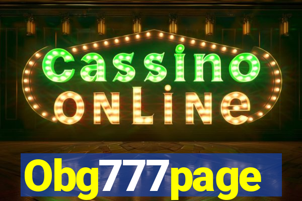 Obg777page