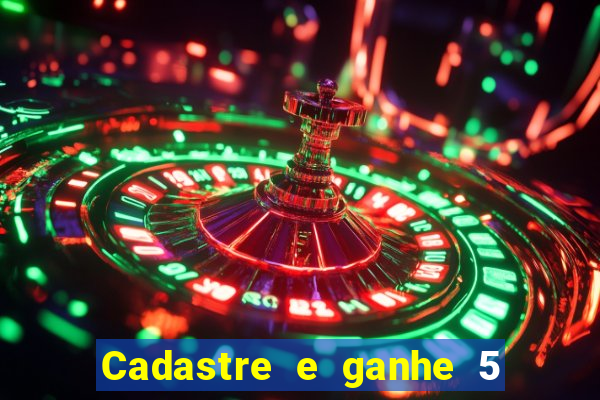 Cadastre e ganhe 5 reais para apostar