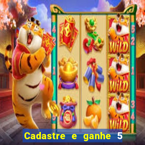 Cadastre e ganhe 5 reais para apostar