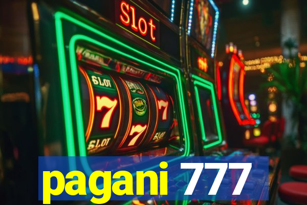 pagani 777