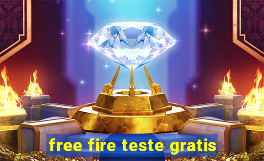 free fire teste gratis