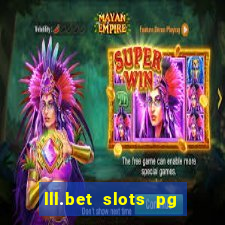 lll.bet slots pg online games