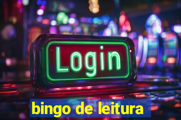 bingo de leitura