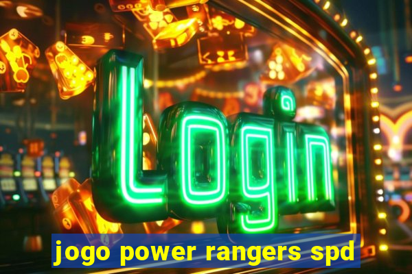 jogo power rangers spd