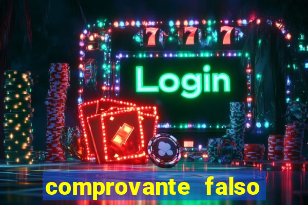 comprovante falso de 50 reais
