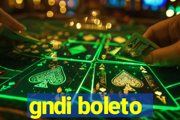 gndi boleto