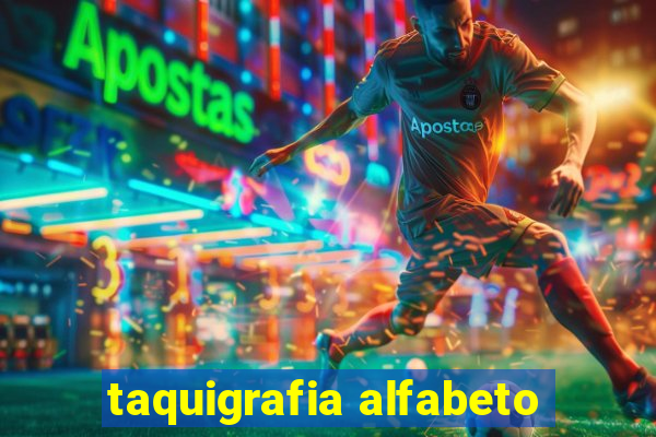 taquigrafia alfabeto