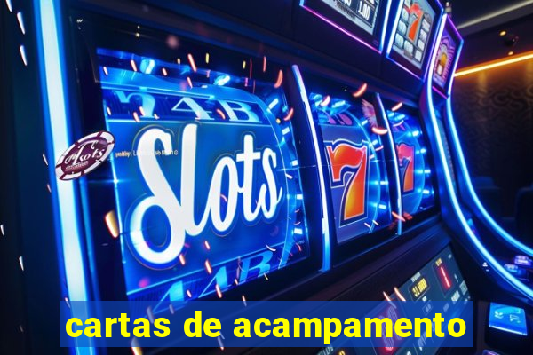 cartas de acampamento