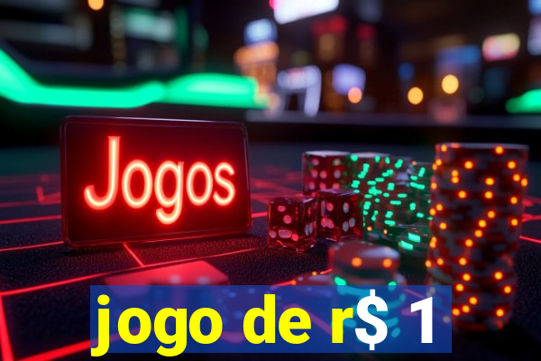 jogo de r$ 1