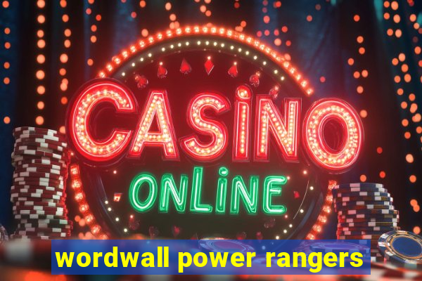 wordwall power rangers