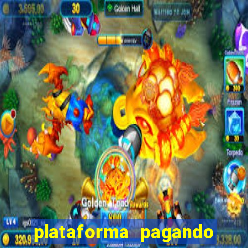 plataforma pagando bonus no cadastro