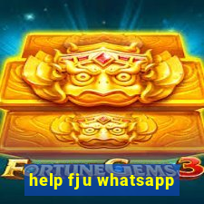 help fju whatsapp
