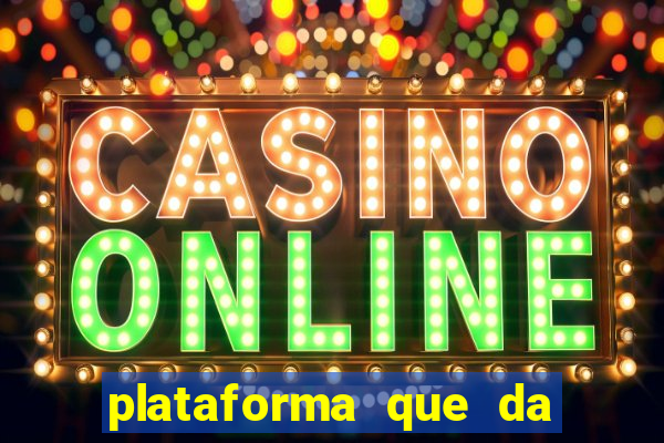 plataforma que da bonus de registro