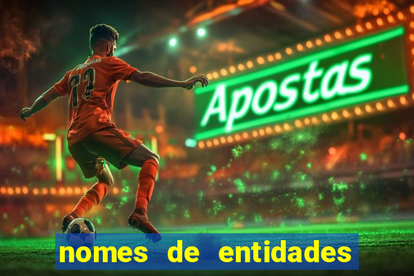 nomes de entidades do mal