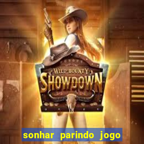 sonhar parindo jogo do bicho