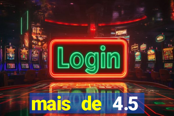 mais de 4.5 escanteios o que significa