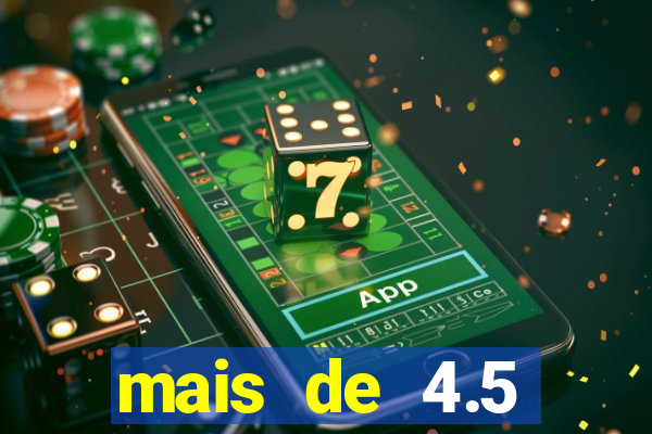 mais de 4.5 escanteios o que significa
