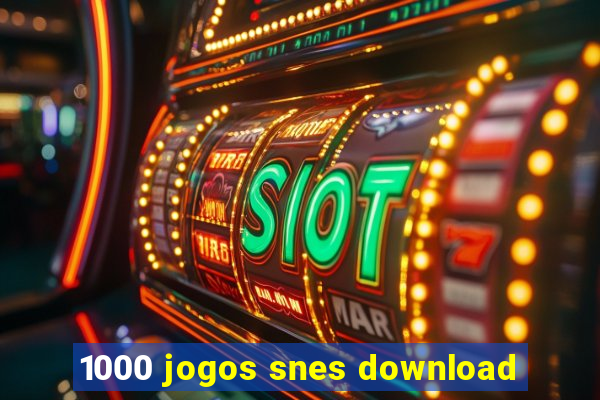 1000 jogos snes download