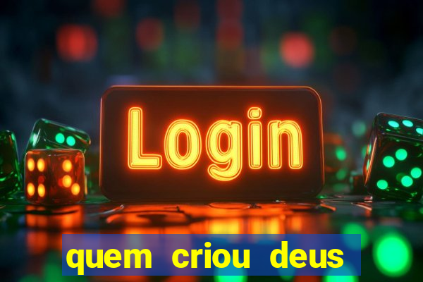 quem criou deus segundo o espiritismo