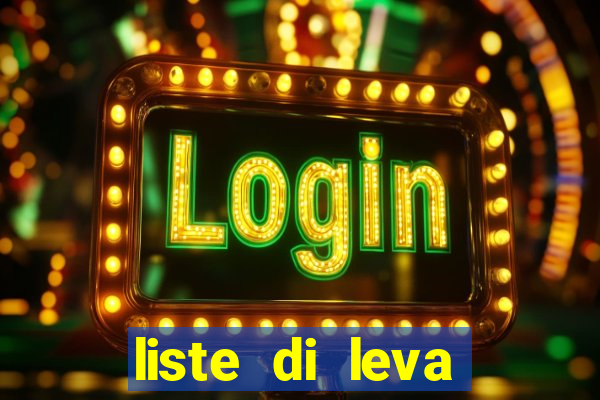 liste di leva militare napoli