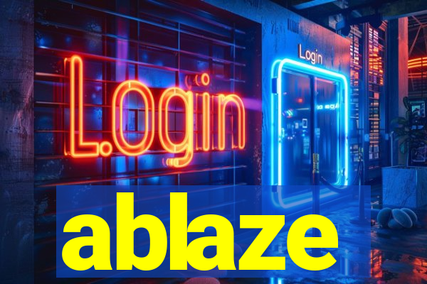 ablaze