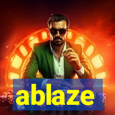 ablaze