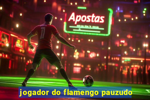 jogador do flamengo pauzudo